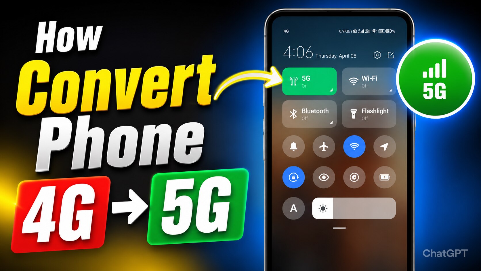 How to Convert Phone 4G to 5G