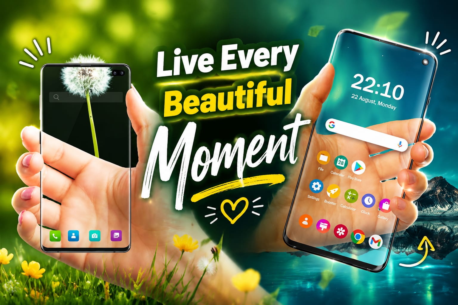 Transparent Live wallpaper
